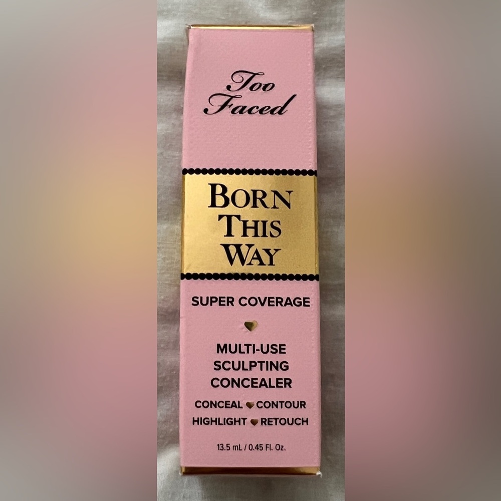 Too Faced Born This Way Super Coverage in Pink and Gold